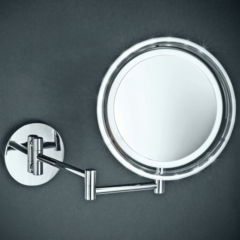 Spiegel Flat Metal Lighted Wall Mirror
