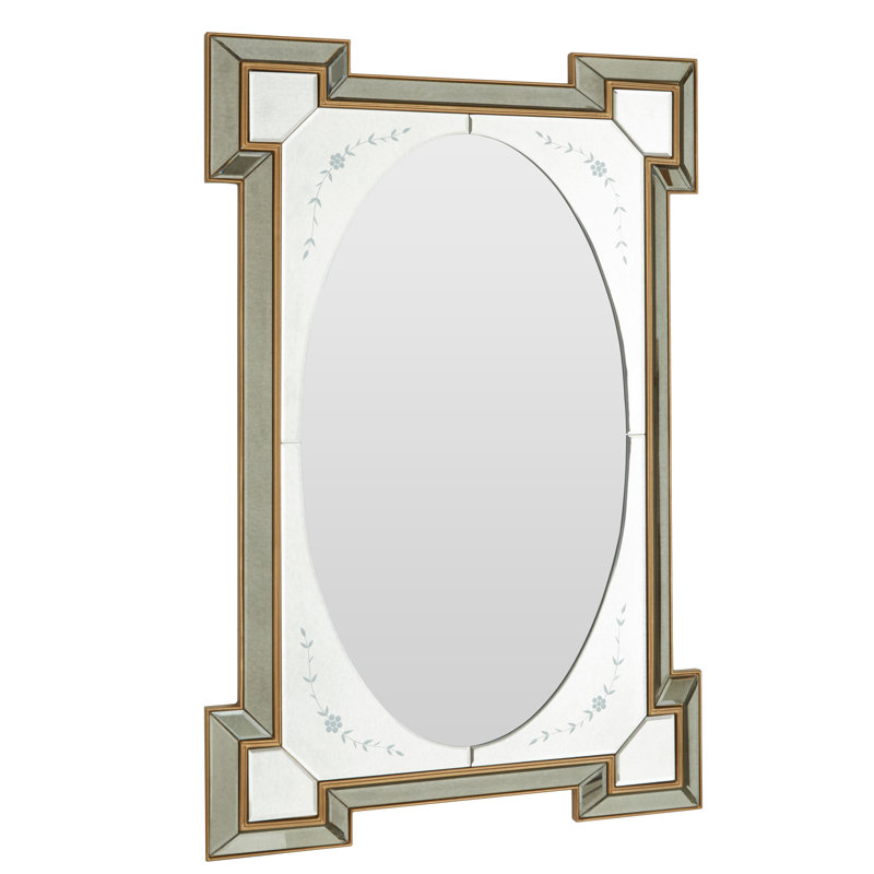 Simione Glass Flat Wall Mirror