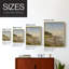 Impression encadrée rétro Vintage Nautical Print - bois massif-1001345824-1001345829