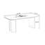Table de salle à manger Beige-1485279770
