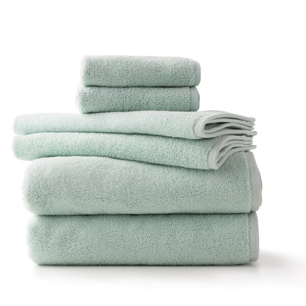 Mccullen 6 Piece 100% Cotton Towel Set Winston Porter Color Ivory