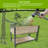 New Style:     45"  Iron-Wood Combined Growing Beds With Feet And Storage Racks. Suitable For Various Places Such As Gardens