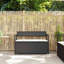 Banc de rangement pour patio avec coussin en rotin de polyester-575541885-575541760