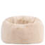 icon Kids Kingston Faux Rabbit Fur Classic Bean Bag, Natural-118322757