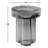 Halvorsen Kober Glass Pedestal End Table-176694845