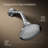 Memoirs Full/Standard Fixed Shower Head-50356837