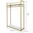 47.2'' Industrial Pipe Clothing Rack
