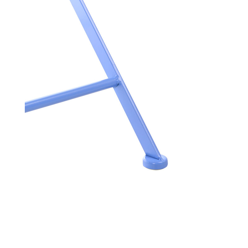 Folding Patio Dining Side Chair, Blue