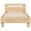 Vidaxl Bed Frame With Headboard Engineered Wood-98476600-98476595