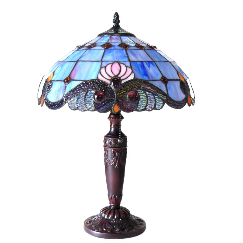 Lampe de table brun 20,25 po Marable, Lavande