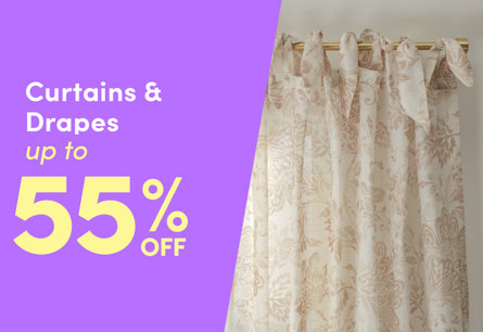 Curtains & Drapes up to 55% OFF