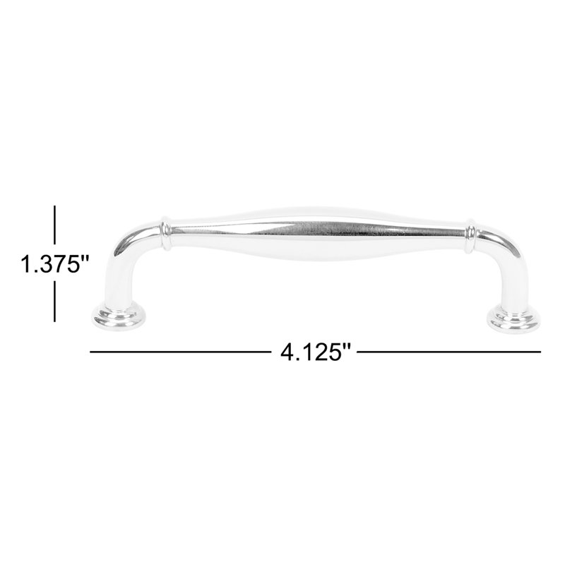 Charlie Appliance Pull, Antique English, 3.5"