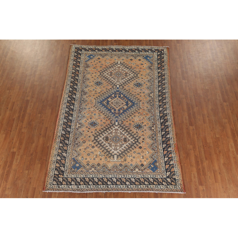 Tapis tribal en laine 7 x 10