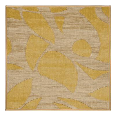 Tapis abstrait lavable à la machine