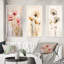 «Coral Vibrant Poppies», 3 pièces-2058866151-2058866168