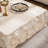 Elegant Mid-century Modern Round Coffee Table | Mgo Faux Stone Beige Finish For Living Room And Office | Gift Idea