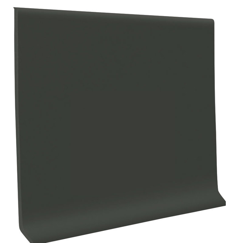 Vinyle 0,125 po avec base murale, Noir brun