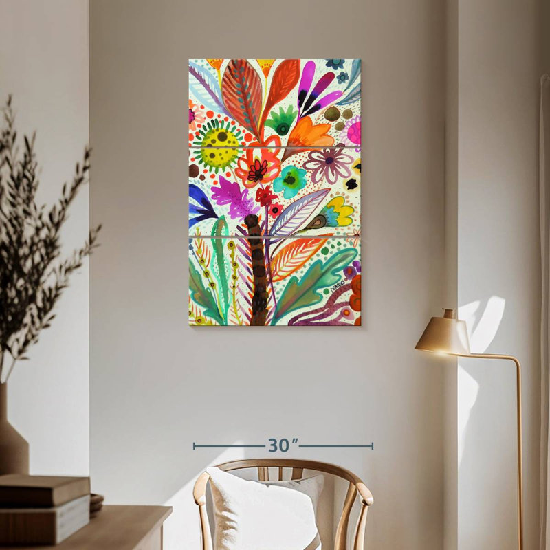 Harnek Eclosion, 57" H x 36" W
