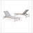 Hargrove Outdoor Patio Aluminum Chaise Lounge