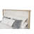 Josephs 49-inch Queen Wingback Bed Beige Oak-475675106