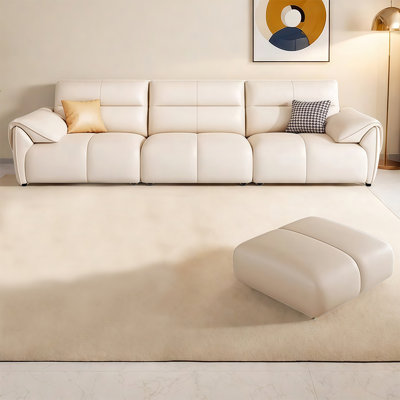 Modern light luxury and simple straight-row sofa