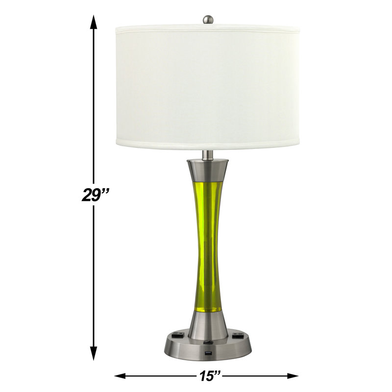 Lima Metal USB Table Lamp
