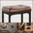 Upholstered Counter Stool With Metal Frame-1016983431