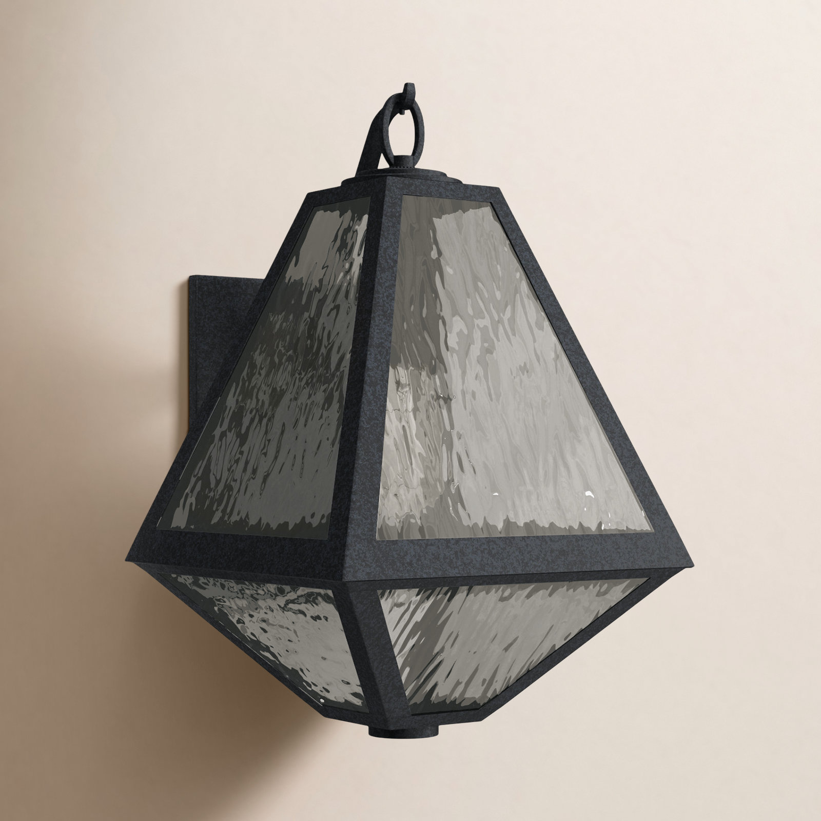 Maribel Black 12.75" H Outdoor Wall Mount