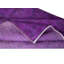 Tapis mauve à motif floral noué à la main 3,6 x 6,4 pi 3,6 po