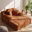 60.2 " Corduroy Sofa Bed