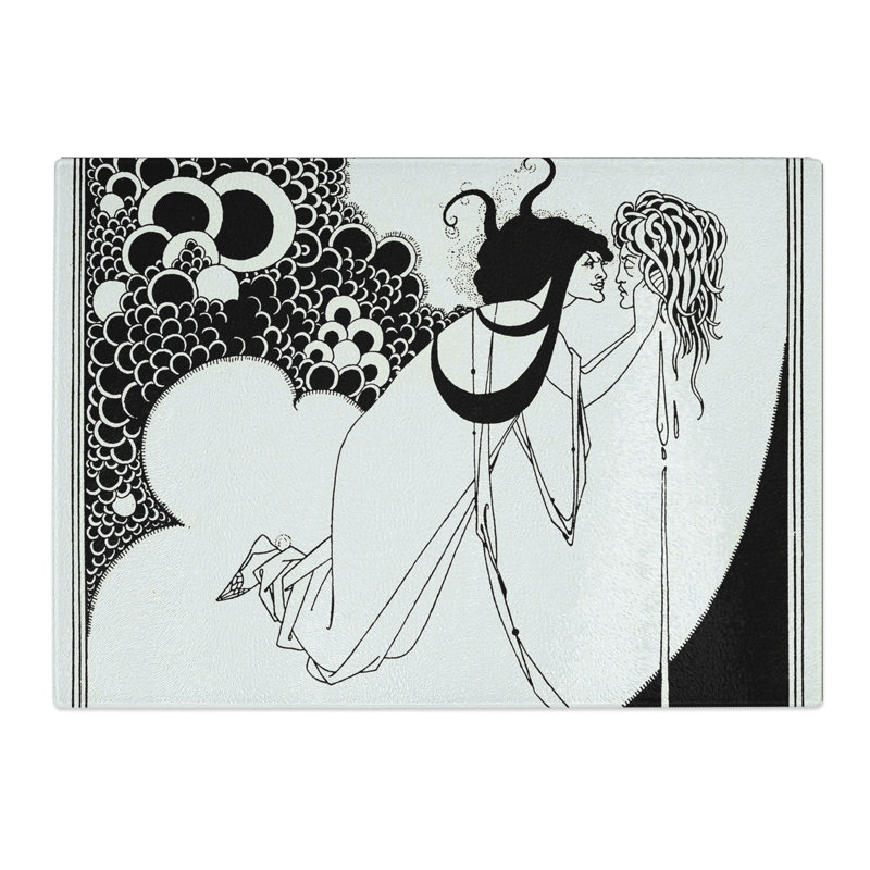 The Climax Vol.2 by Aubrey Beardsley Chopping Board, 28.5cm W x 39cm L