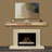 Acacia Fireplace Mantel Shelf-32294289-32294292