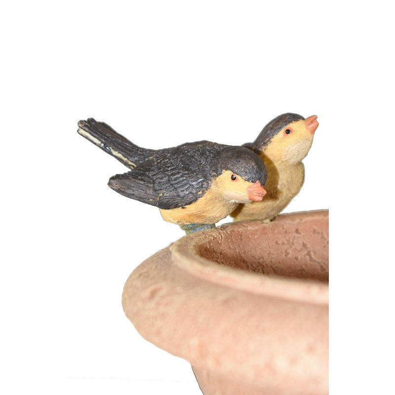Mccaffrey Resin Birdbath