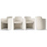 18.5" Seat Height Upholstered Dining Armchair