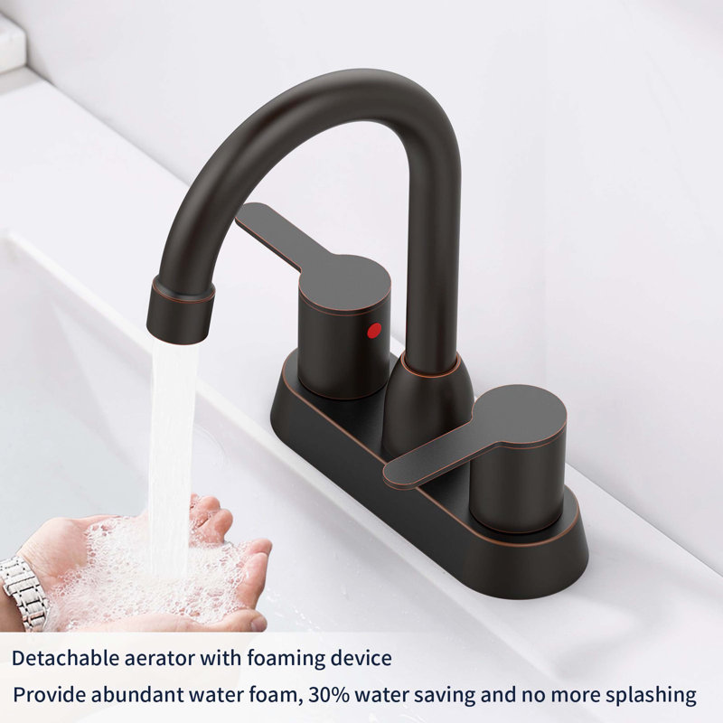 Robinet à deux / trois poignées à deux / trois trous, robinet universel pour installation de véhicule récréatif et de salle de bain