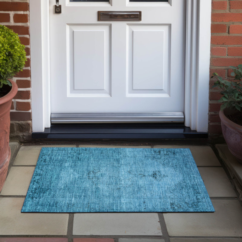 Tapis intérieur / extérieur Nayelin, Rectangle 1 pi 8 po x 2 pi 6 po