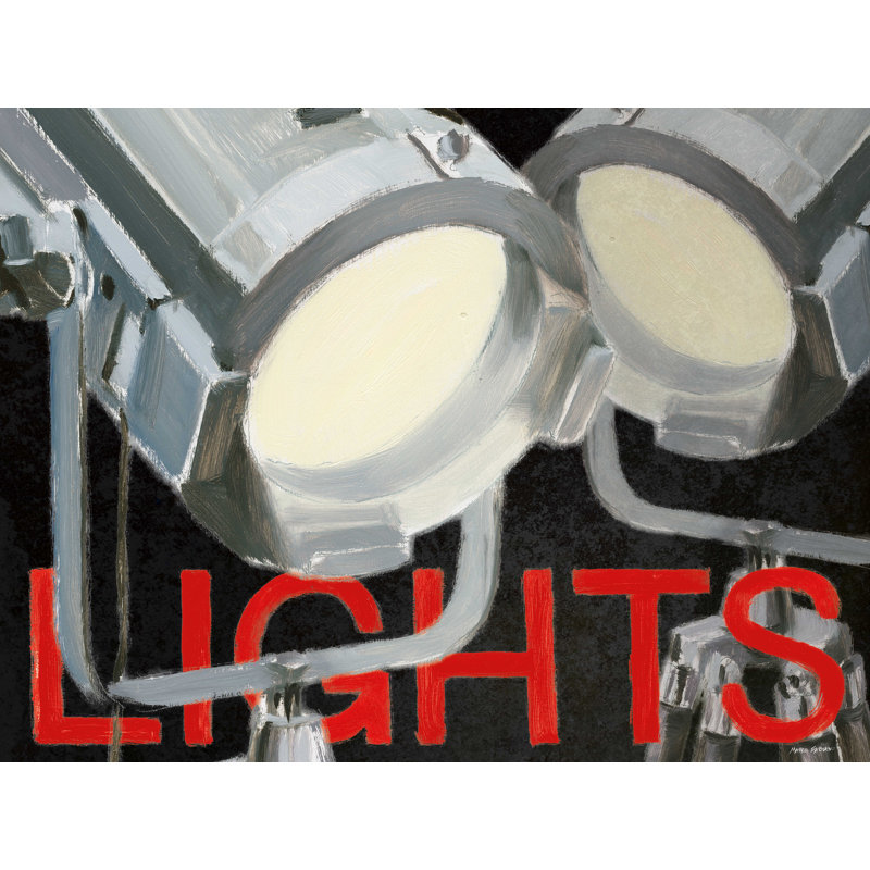Lumières, action de caméra I, H 12 po x l 16 po