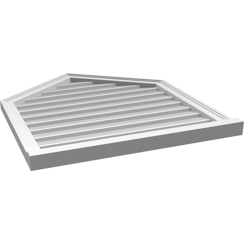 Ventilateur à pignon en uréthane non-fonctionnel Signature, H 34 po x l 30 po x P 2 po