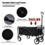 Chariot pliable pliable pour chariot de transport avec système de cerclage-113297402