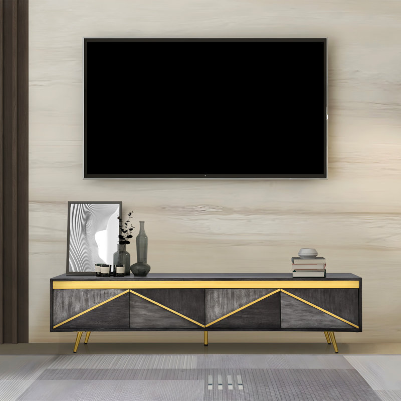  78.8" W Modern TV Stand For Tvs Up To 80"