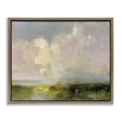 «Abstract Clouds» par Julia Purinton, reproduction sur toile