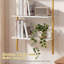 96cm H x 53.5cm W Metal Bookcase-254993334