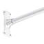 54" Brass D-Shaped Shower Rod Enclosure with Ceiling Support-68509651