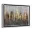 Reproduction d'art sur toile avec cadre doré - Forêts dorées-46819876-46819873
