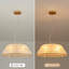 Lustre moderne à 4 lumières en forme de coquillage Capiz Dia 20 pouces