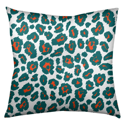 Animal Print Throw Pillow