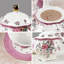 DNGJU 30.4oz. Floral Teapot Set