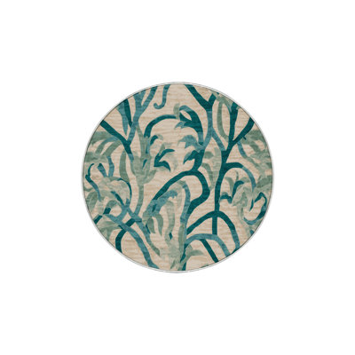 Machine Washable Beige Area Rug