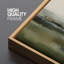 «Green Wetland», art mural abstrait paysage, impression numérique sur toile giclée sur toile-111653633-111653631