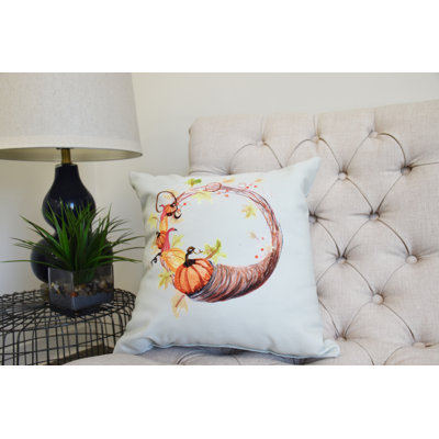 Harvest Reversible Throw Pillow